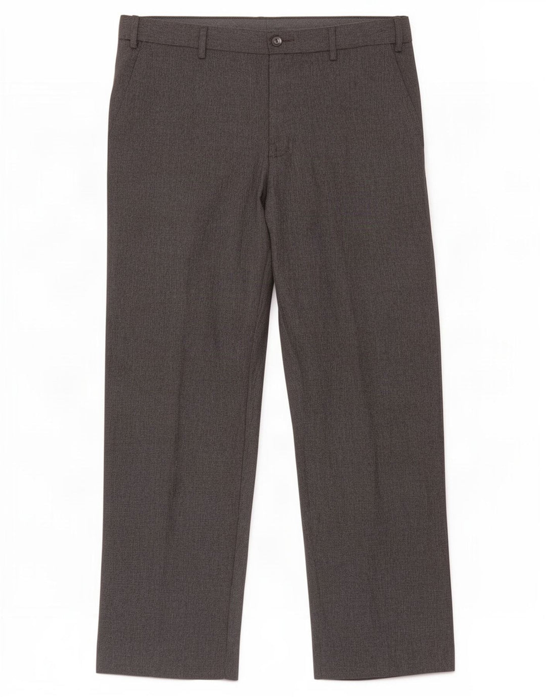 Marks & Spencer Herre Regular Suit Bukser W34 L31 Grå polyester