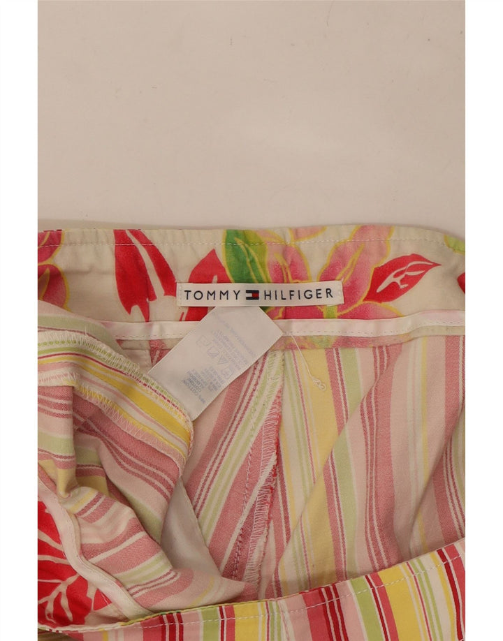 TOMMY HILFIGER Bermuda-shorts til kvinder W30 Mellem flerfarvet stribet