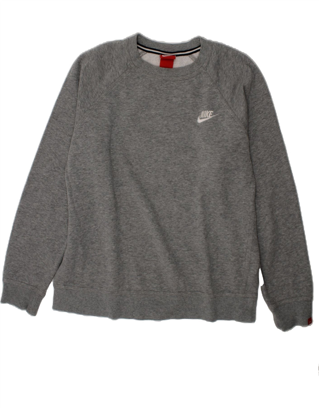 NIKE Boys Sweatshirt Jumper 13-14 Years XL Grey Cotton Vintage Nike and Second-Hand Nike from Messina Hembry 