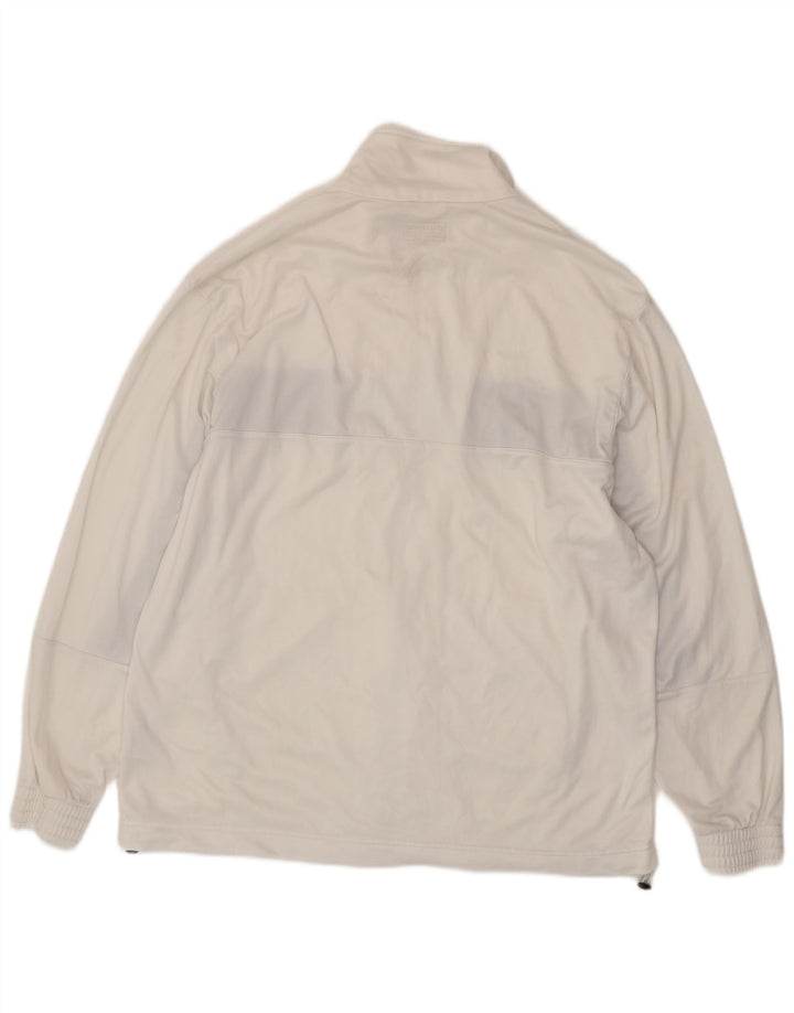 LOTTO Træningsdragt til mænd Topjakke 2XL Hvid Colourblock Polyester