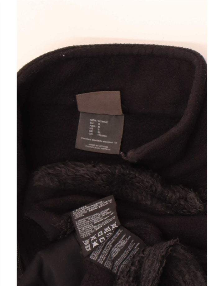 Jack Wolfskin Herre fleecejakke UK 38 Small Black Polyester