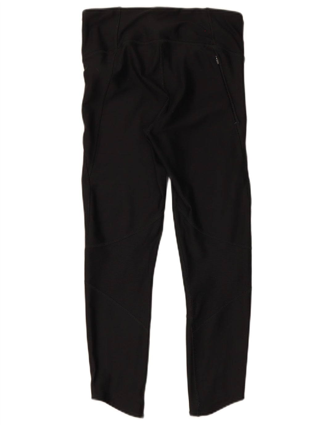 Under Armour Womens Heat Gear Leggings UK 12 Medium Black Polyester