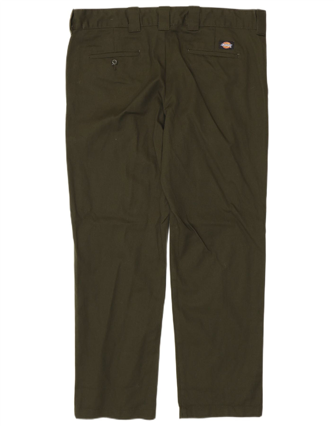 DICKIES Herre Slim Straight Chino Bukser W38 L32 Khaki Polyester