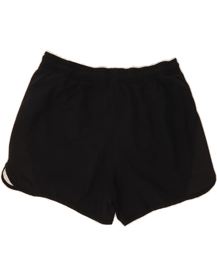 ADIDAS Womens Sport Shorts UK 10 Small  Black Colourblock Polyester Vintage Adidas and Second-Hand Adidas from Messina Hembry 