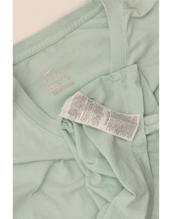 Nike T-shirt top til mænd XL Grøn bomuld