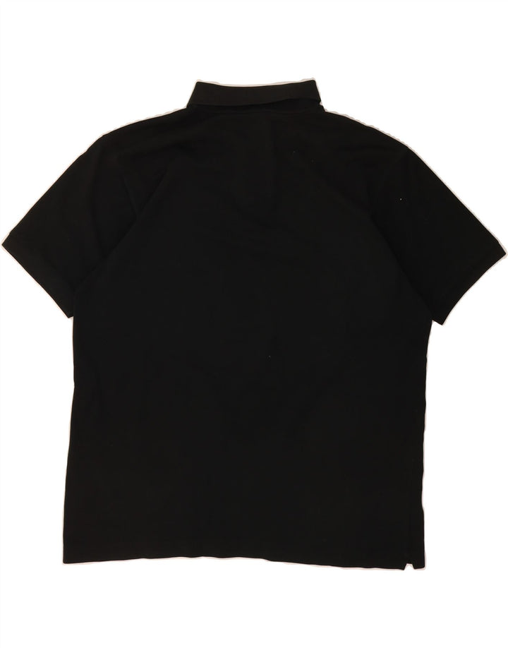 KAPPA Mens Polo Shirt XL Black Cotton Vintage Kappa and Second-Hand Kappa from Messina Hembry 