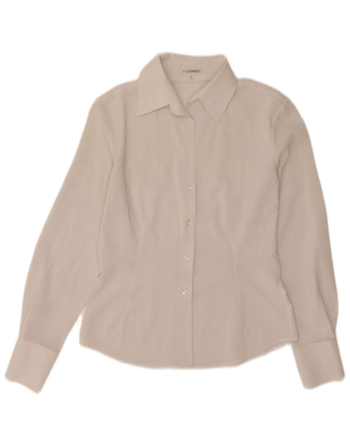 Naracamicie Dameskjorte UK 12 Medium White