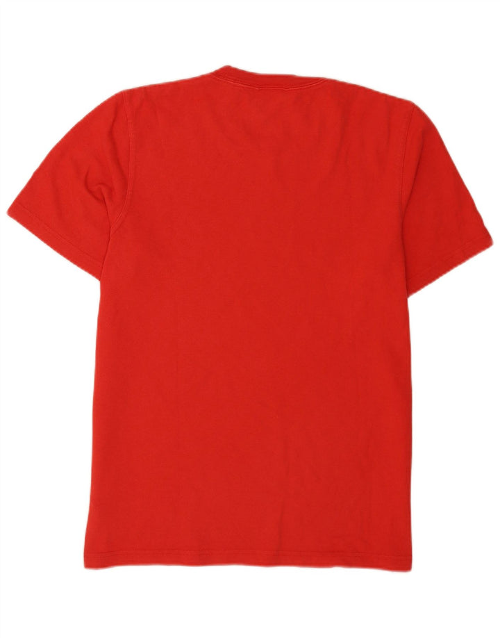 Adidas Herre grafisk T-shirt Top Medium Rød Bomuld