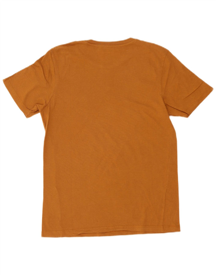 Jack & Jones Herre grafisk T-shirt Top Medium Brun Bomuld