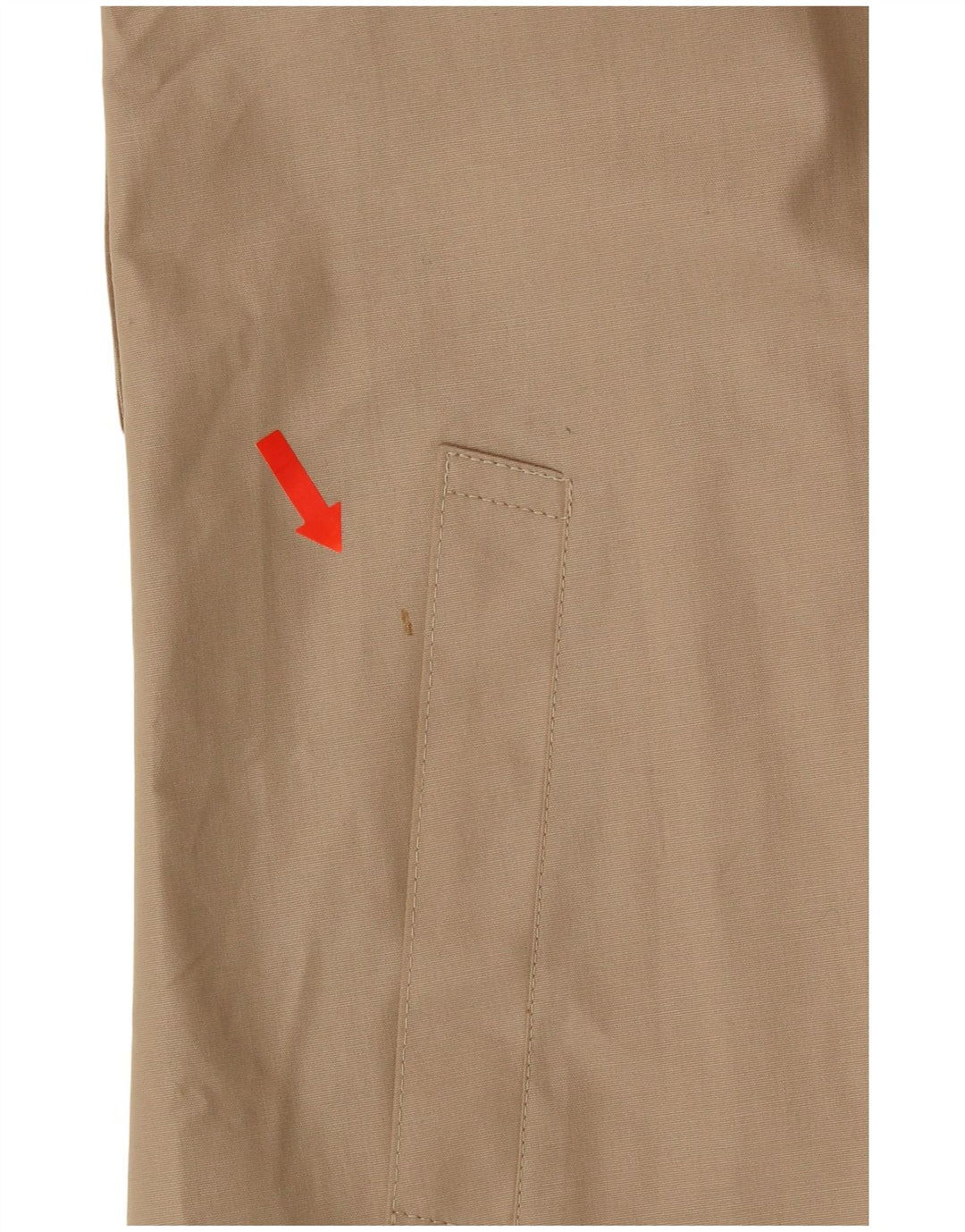 London Fog Womens Trench Coat US 6 Medium Beige Polyester