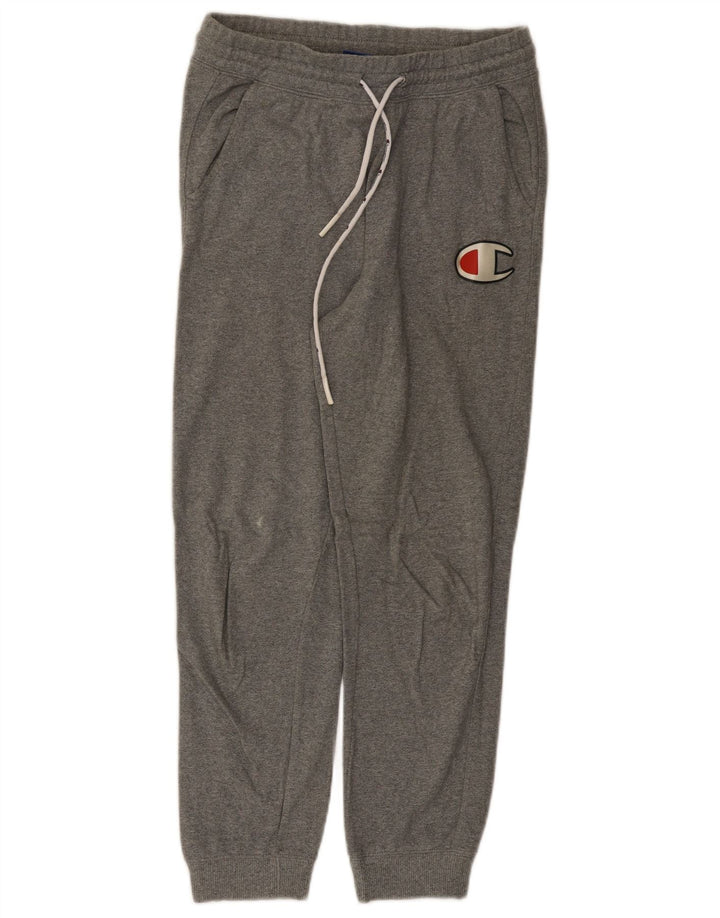 CHAMPION Dame grafisk træningsdragt Bukser Joggers UK 14 Medium Grey