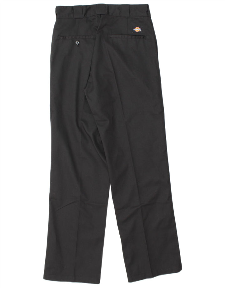 DICKIES Herre 874 Original Fit Straight Chino Bukser W31 L32 Sort Bomuld
