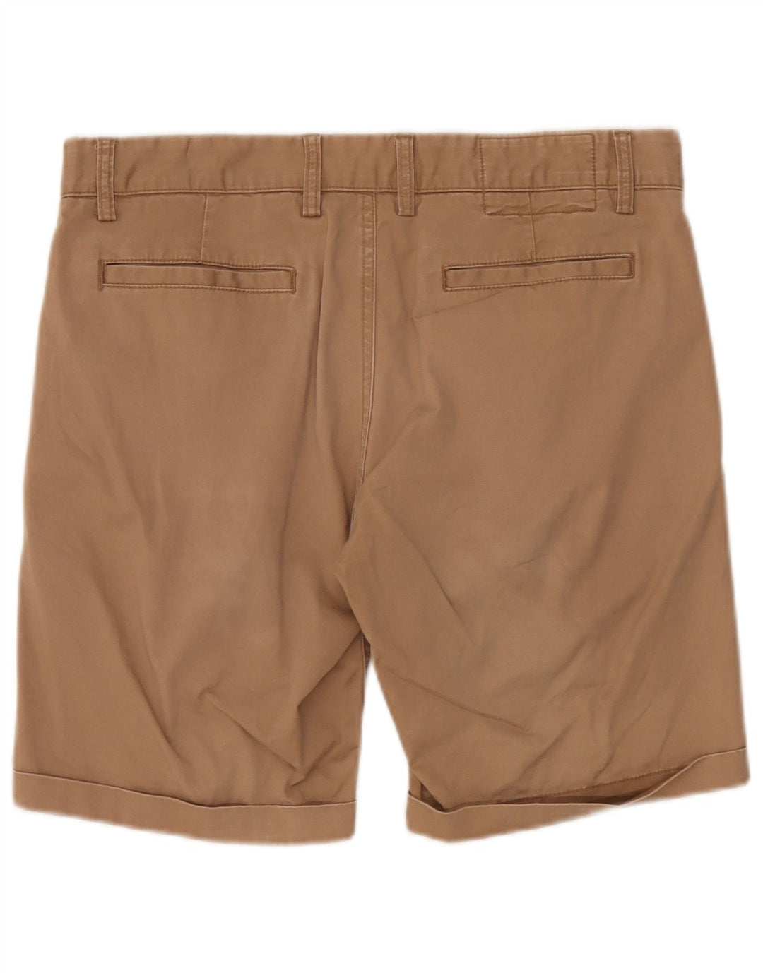 Sun68 Herre Chino Shorts W34 Stor brun bomuld