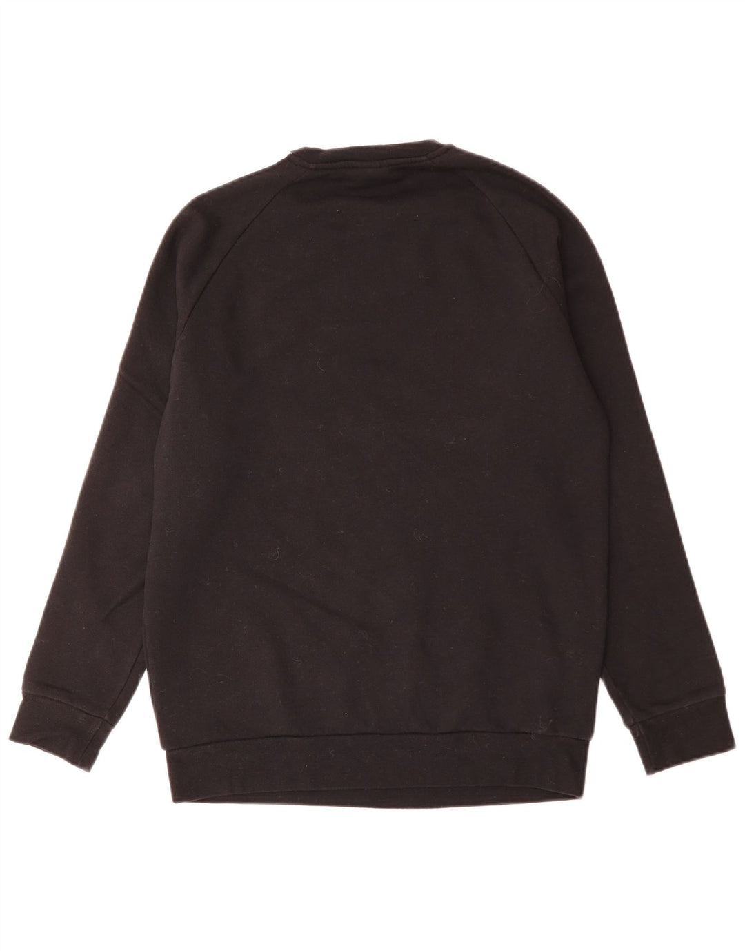 ADIDAS oversize sweatshirttrøje til kvinder UK 0/2 XS Sort bomuld