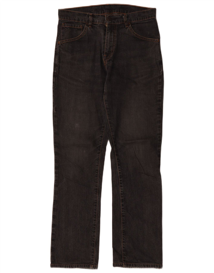 Levi's lige jeans til kvinder W28 L28 sort bomuld
