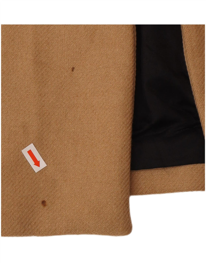 Zara Dame Overfrakke UK 6 XS Beige Classic