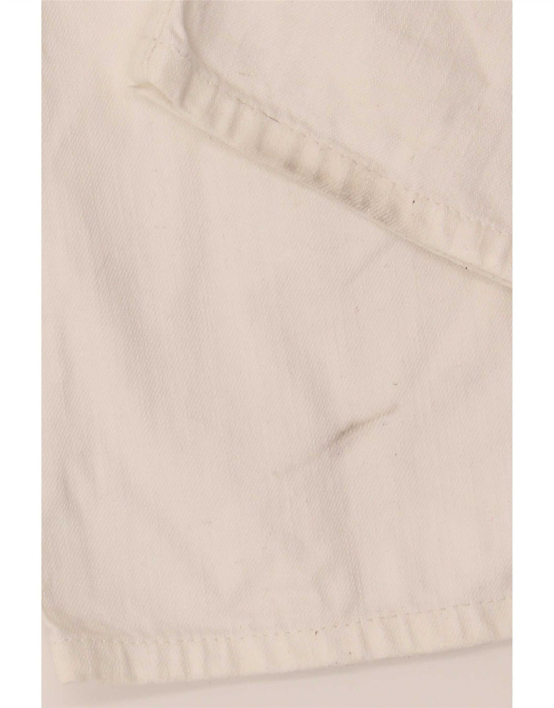 Replay Herre Straight Jeans W38 L34 Hvid Bomuld