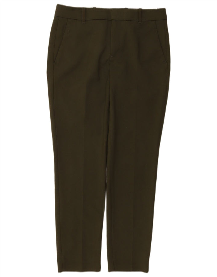 Zara Dame Slim Chino Bukser Small W26 L28 Grøn