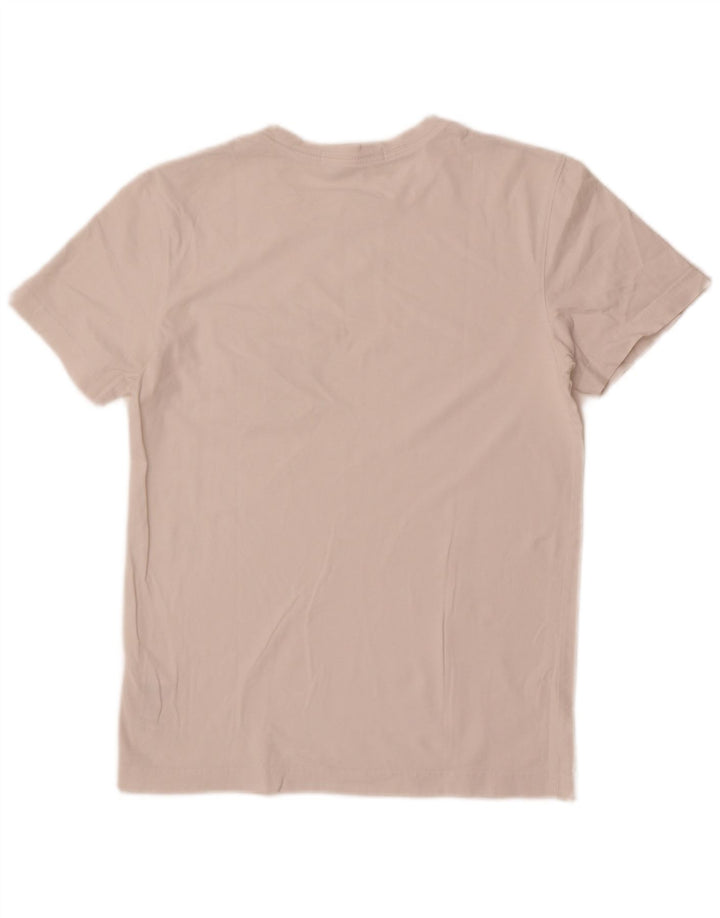 Calvin Klein Jeans Herre T-Shirt Top Lille Hvid Bomuld