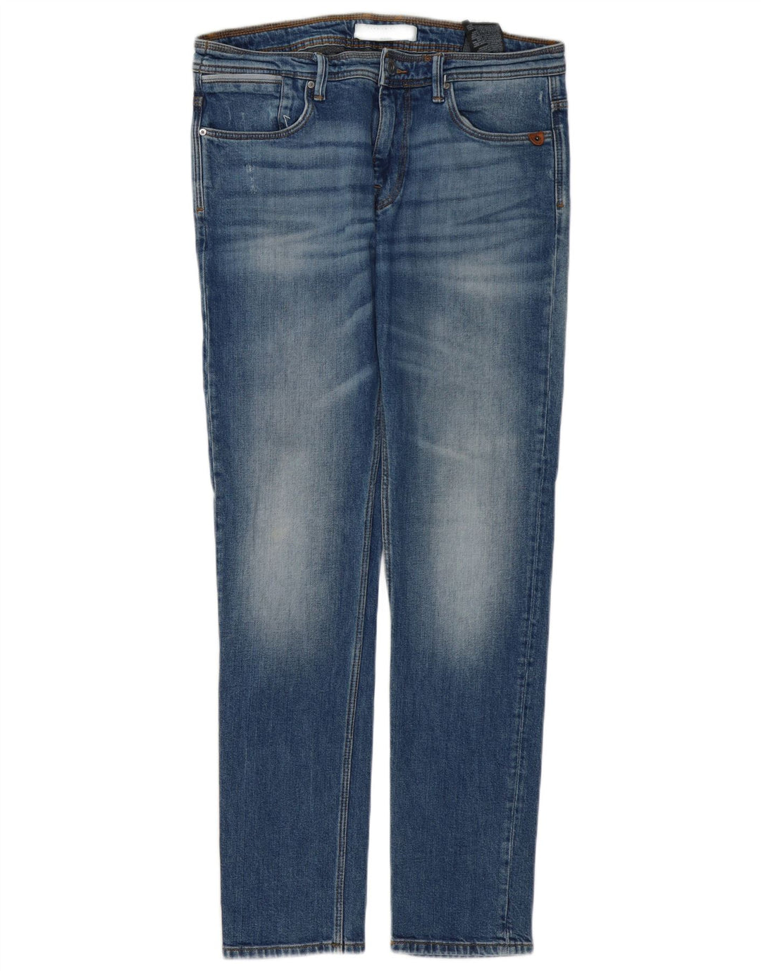 Zara Herre Slim Jeans EU 42 Large W32 L32 Blå
