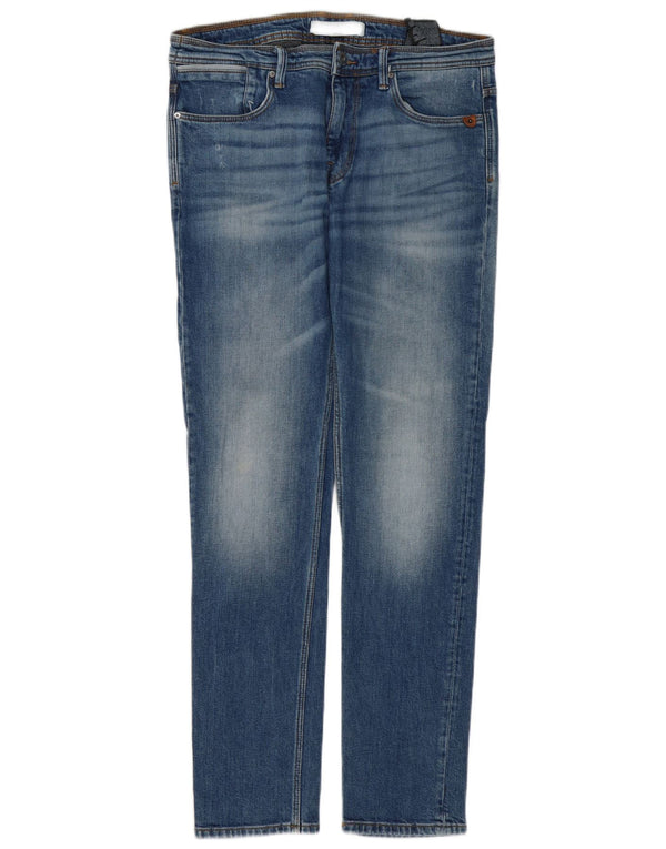 Zara Herre Slim Jeans EU 42 Large W32 L32 Blå