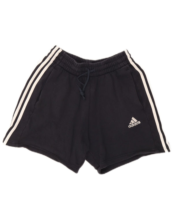 Adidas sportsshorts til kvinder UK 10 Small Navy Blue