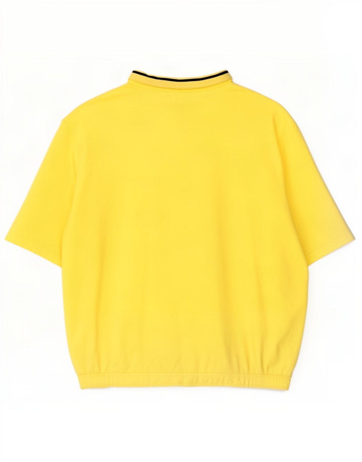 Polo Ralph Lauren Herre Kortærmet Pullover Shirt XL Gul Polyester