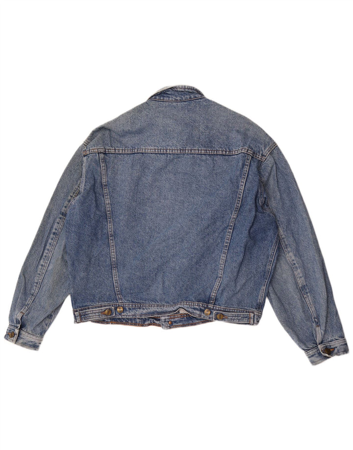 Quarry Herre Batwing Denim Jacket UK 40 Large Blue