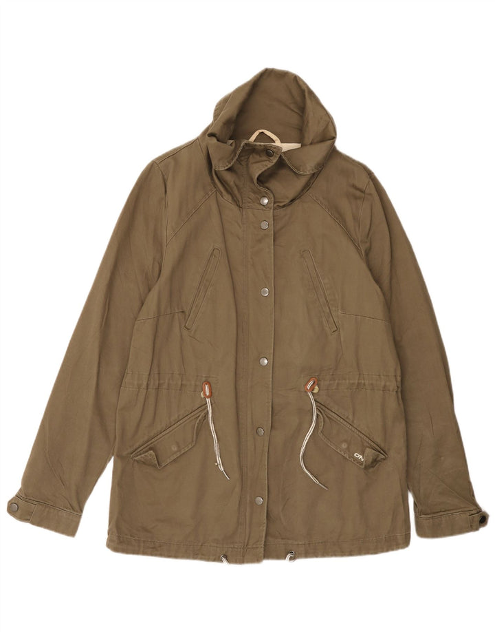 O'NEILL Kvinder Utility Jacket UK 16 Stor brun bomuld