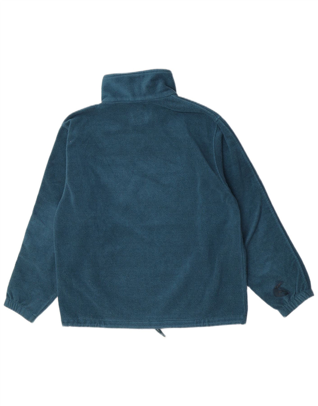 Aesse Dame Oversized Zip Neck Fleece Jumper UK 14 Medium Turkis