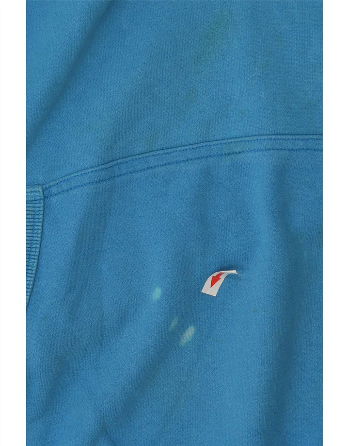 Superdry Grafisk hættetrøje til mænd mellemblå bomuld