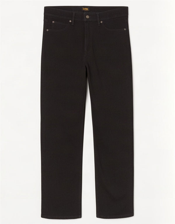 Lee Herre Legendary Slim Jeans W34 L32 Sort Bomuld
