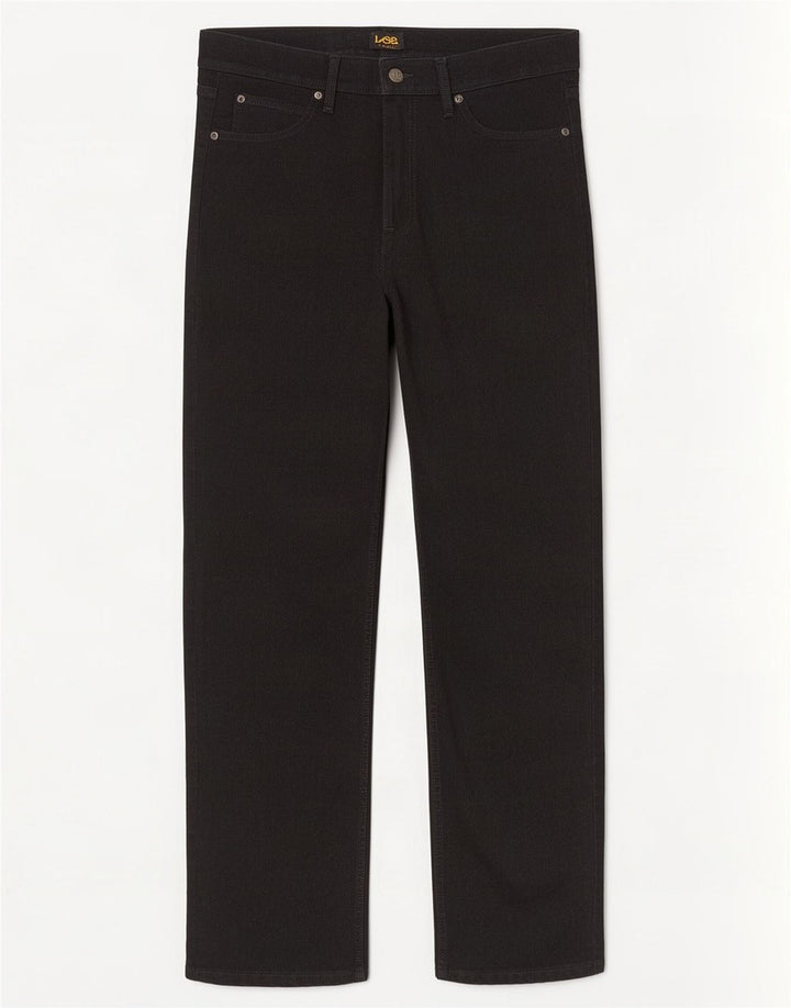 Lee Herre Legendary Slim Jeans W34 L32 Sort Bomuld