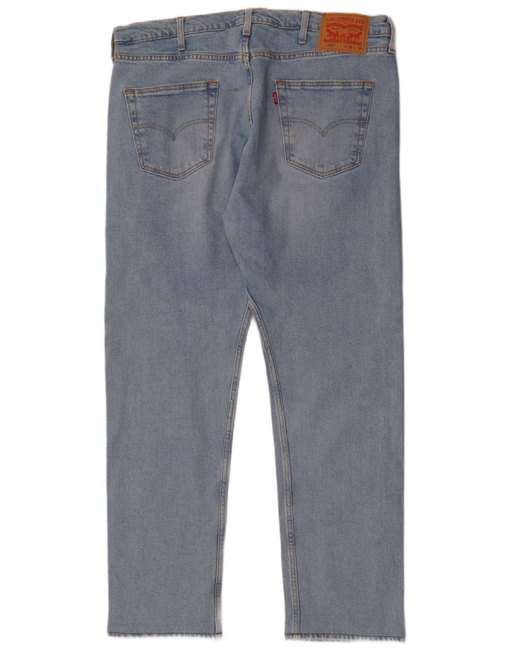 Levi's Herre 502 tilspidsede jeans W38 L31 blå bomuld