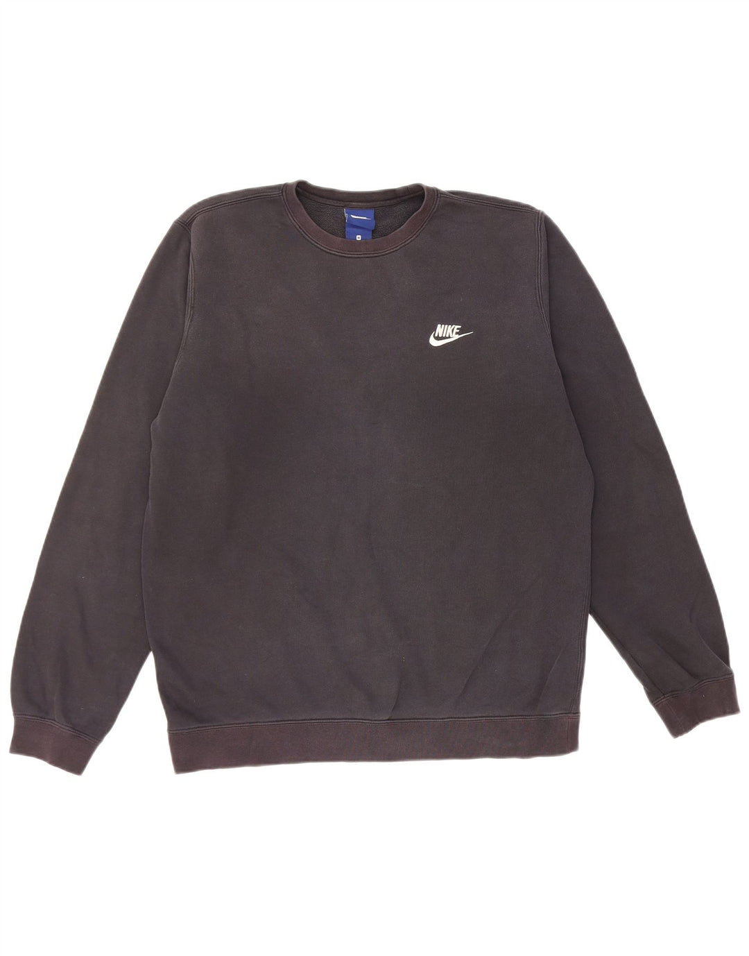 Nike Herre sweatshirt Jumper Medium Sort Bomuld