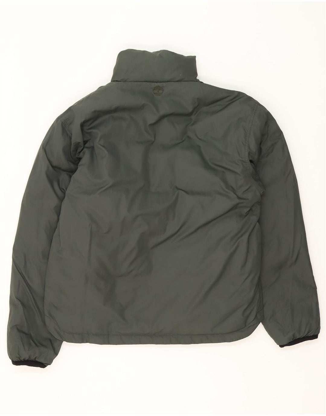 Timberland Herre vendbar polstret jakke UK 36 Lille sort nylon