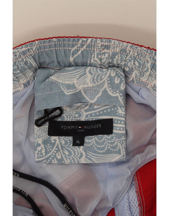 Tommy Hilfiger Badeshorts til mænd XL Rødstribet