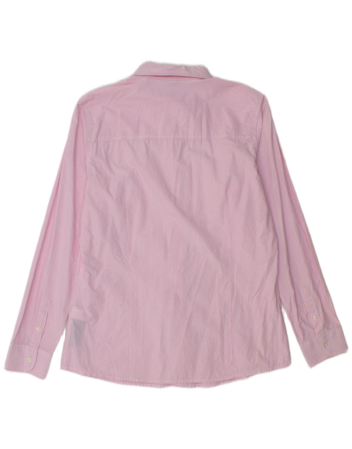 Kappa Dameskjorte UK 16 Large Pink Ternet Bomuld