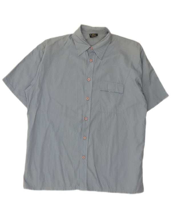 Lee Boys Grafisk kortærmet skjorte 13-14 år Large Blue