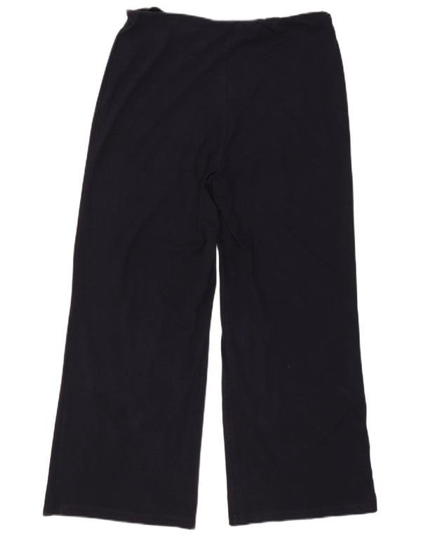 Marks & Spencer Dame Casual Bukser UK 14 Large W34 L28 Navy Blue