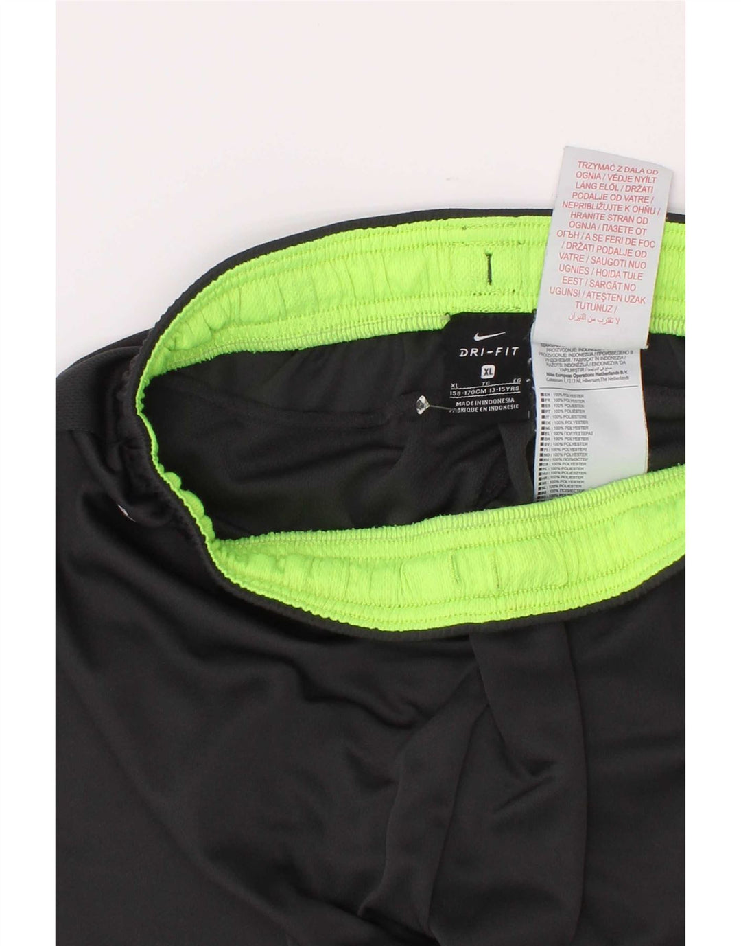 Nike drenge Dri Fit sportsshorts 13-14 år XL Grå polyester