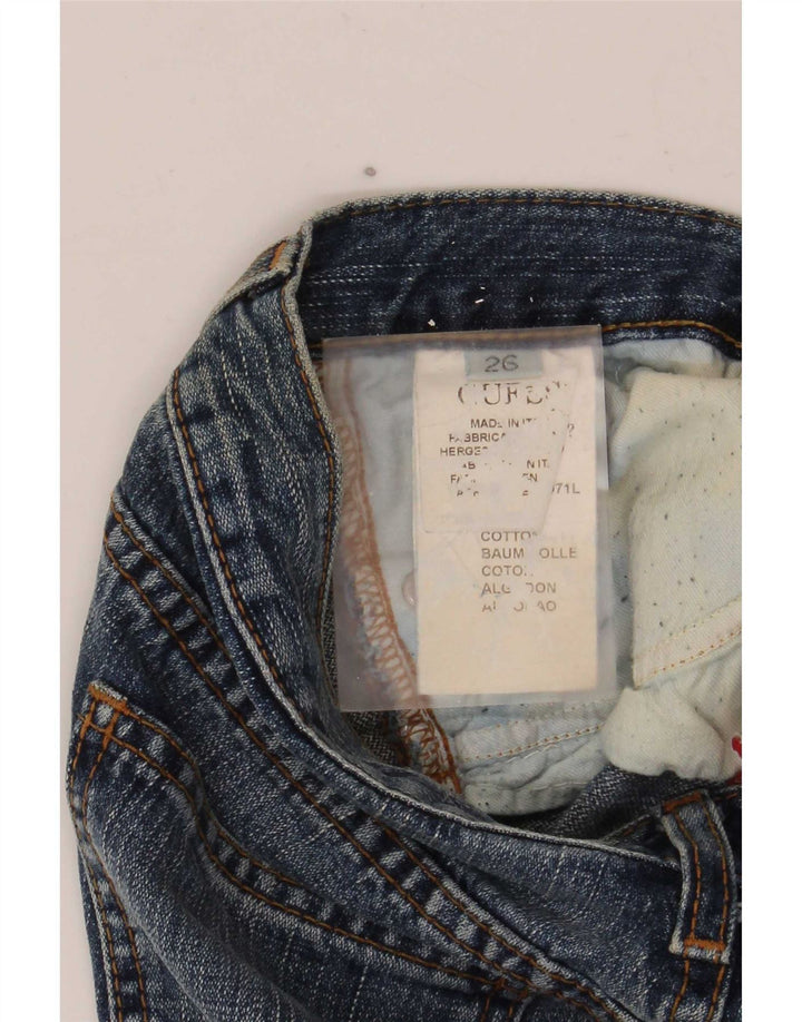 Guess Dame Flared Jeans W26 L32 Blå Bomuld
