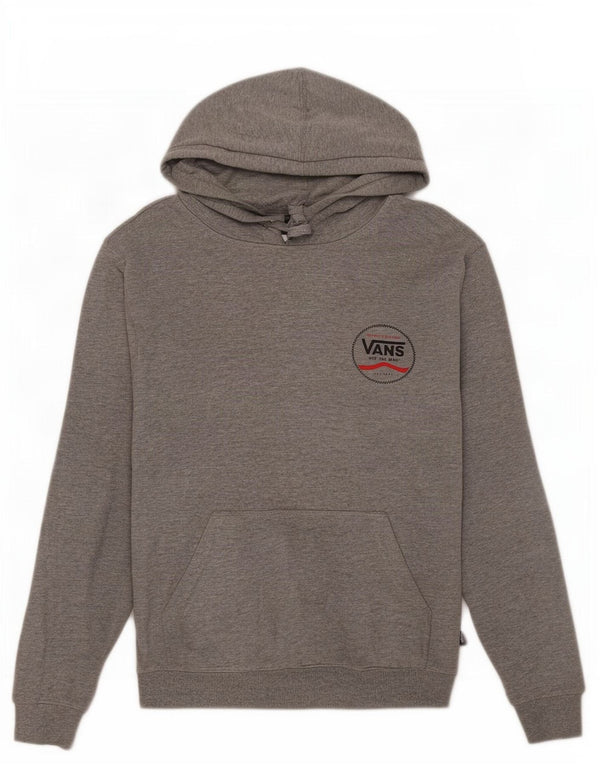 Vans Grafisk hættetrøje til mænd, lille grå flækket