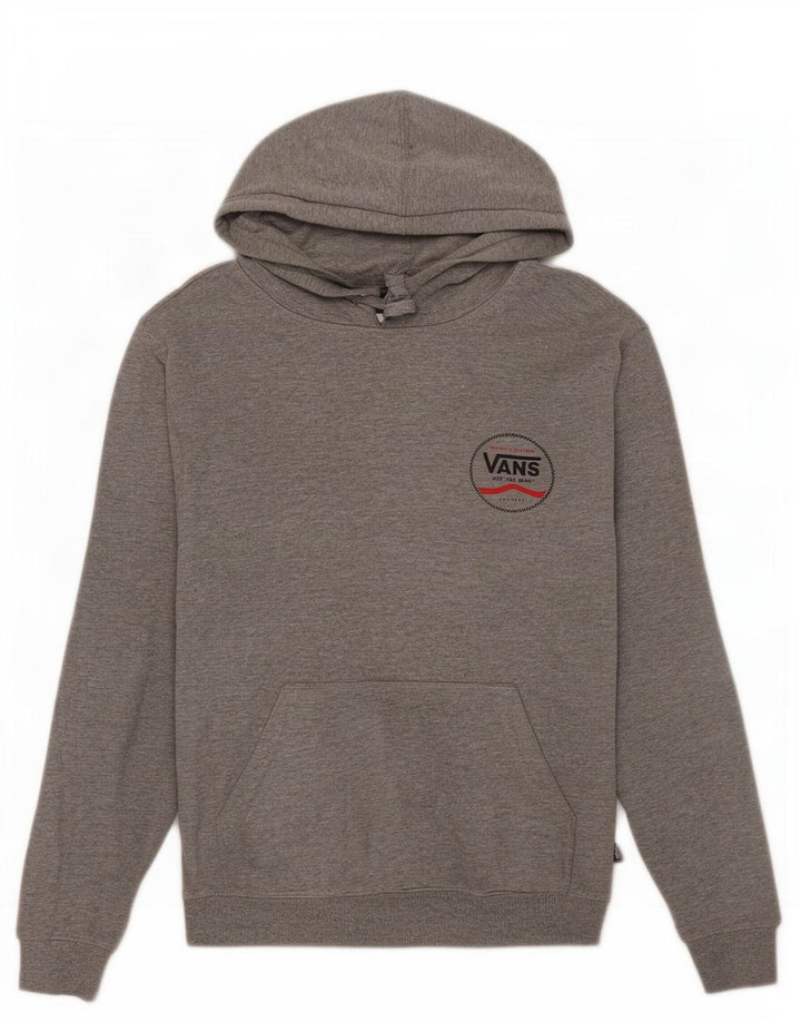 Vans Grafisk hættetrøje til mænd, lille grå flækket
