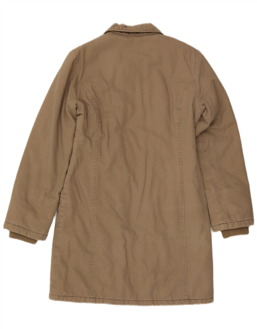 Lois Dame Windbreaker Coat UK 10 Small Beige Bomuld