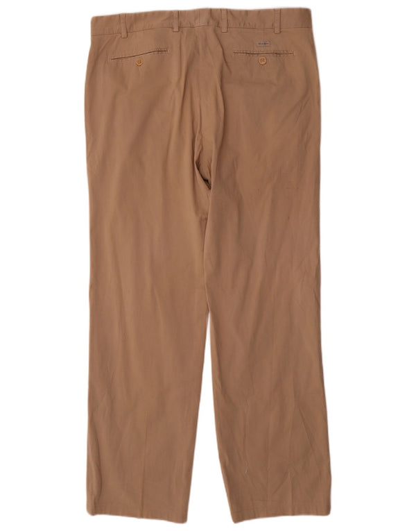 Paul & Shark Mens Straight Chino Trousers IT 54 2XL W36 L31 Beige Cotton