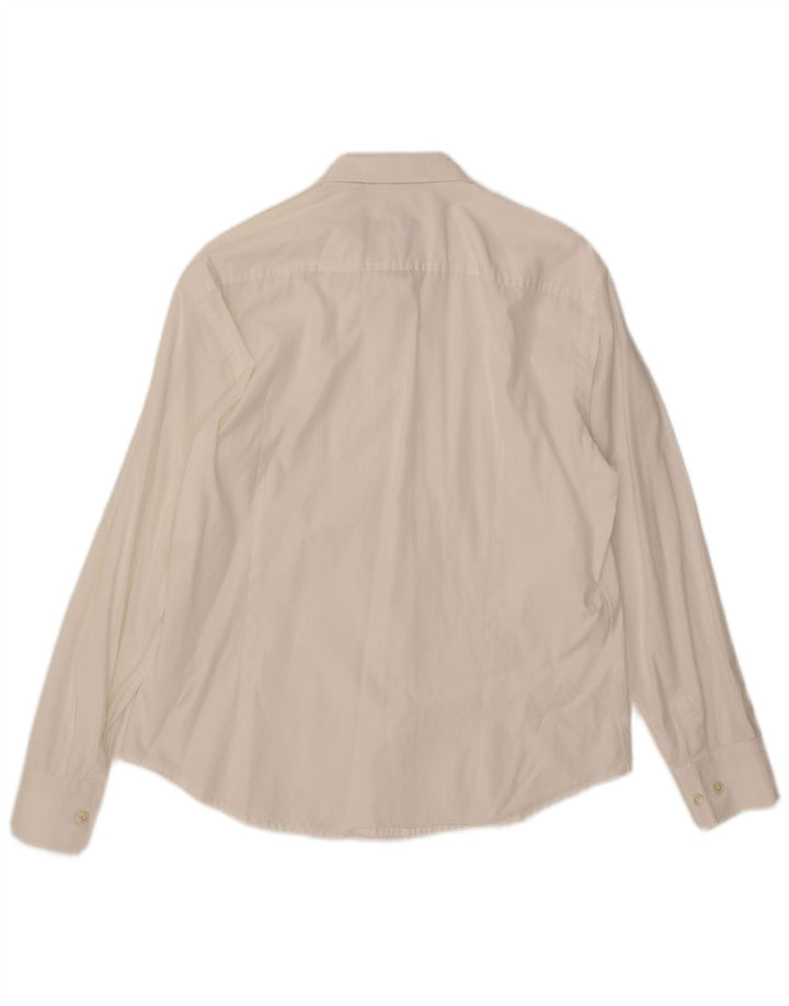 Hugo Boss Herre Slim Fit Skjorte Large White