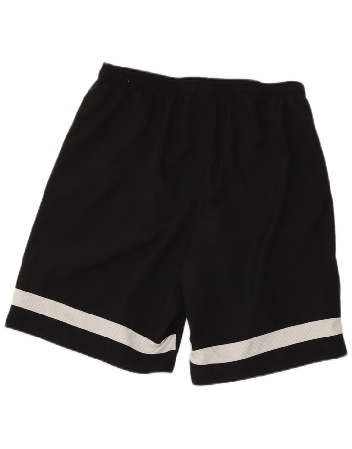 Nike Herre Dri Fit grafiske sportsshorts Medium Sort Colourblock Polyester