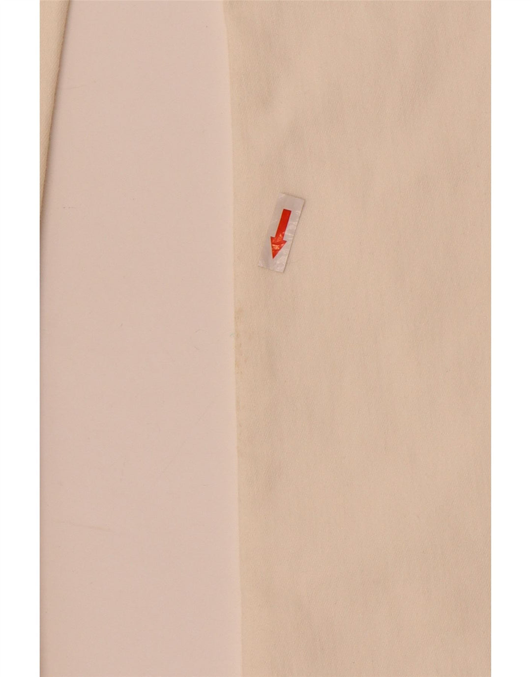 Zara Dame Flared Jeans EU 34 2XS W24 L32 Hvid Bomuld
