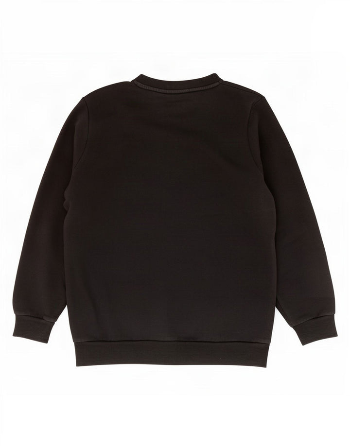 Puma Herre Grafisk Sweatshirt Jumper Lille sort bomuld